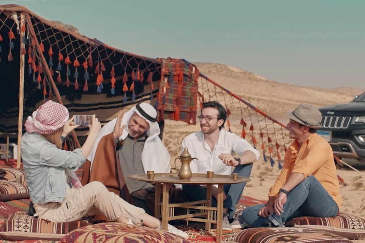 إنتاج إعلاني لشركة هواوي في مصر
