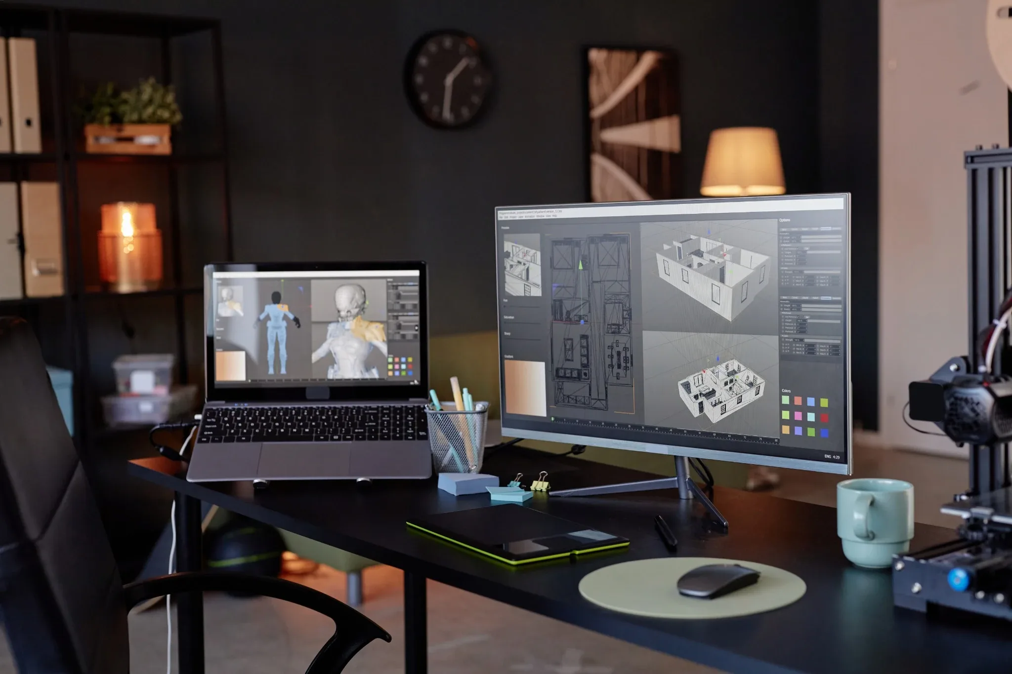 From a creative Idea to the visual production