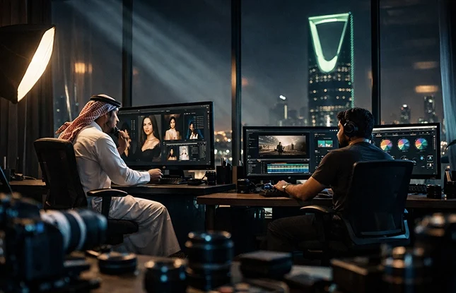شركة تصوير ومونتاج في الرياض