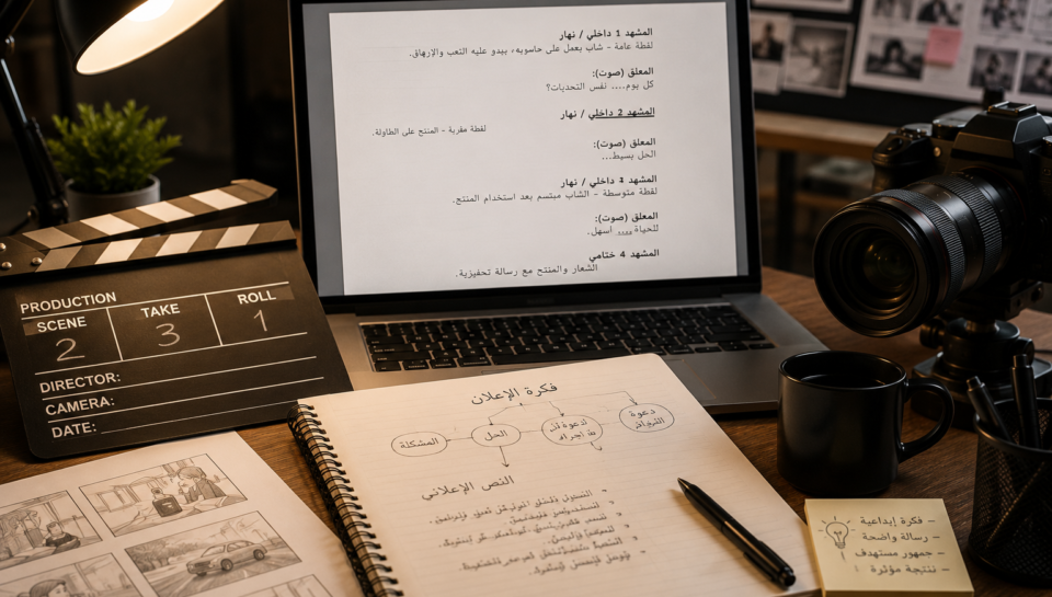 كتابة سكريبت إعلانات في مصر