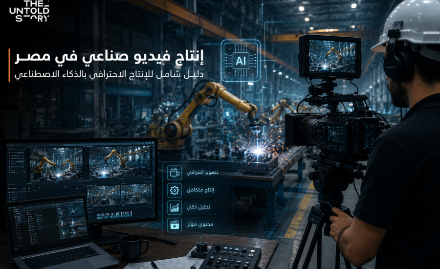 إنتاج فيديو صناعي في مصر